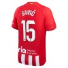 Atlético Madrid Savic 15 Hjemme 23-24 - Herre Fotballdrakt